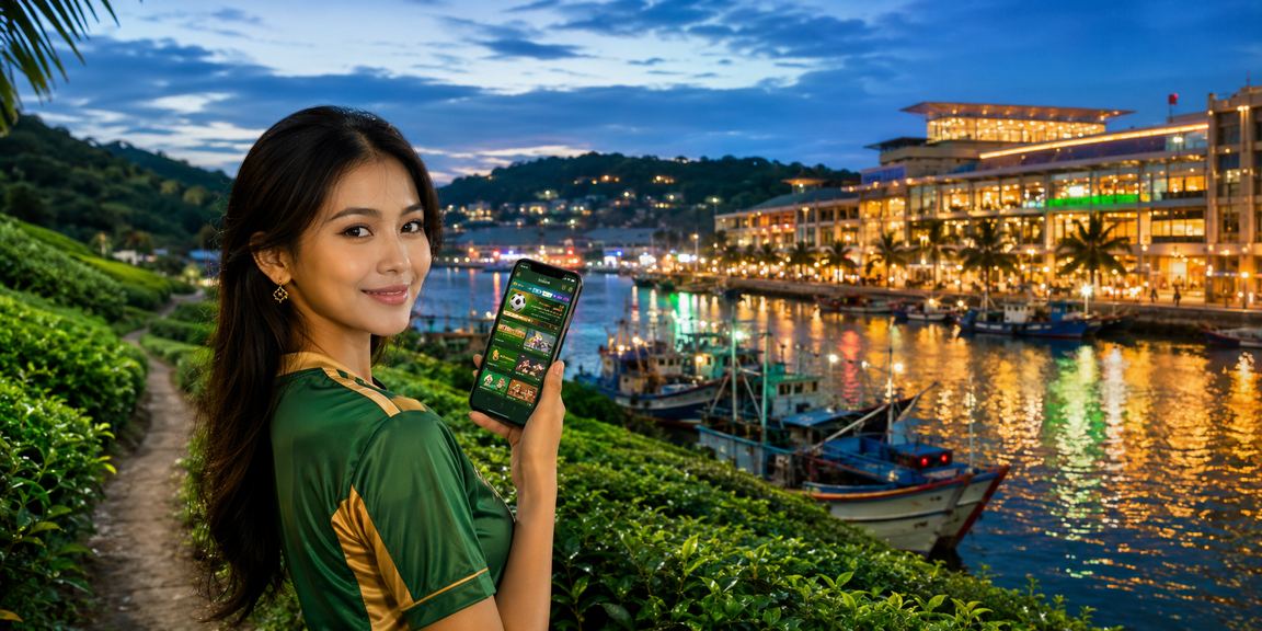 Pengguna Malaysia menggunakan aplikasi kasino 207 di telefon Android